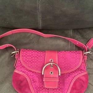 Early 2000s pink Coach bag